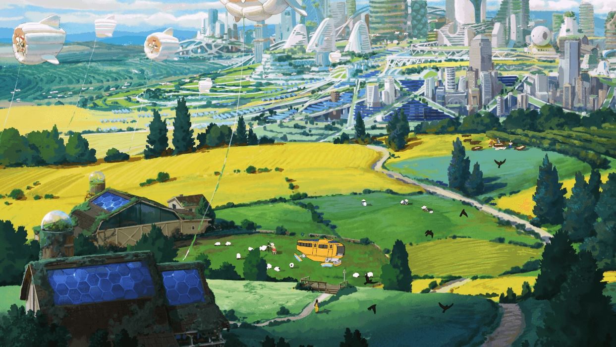 This meme is a humorous image of a futuristic city, but it's actually a farming village. The text at the top of the image reads "We are not a city, we are a village of farmers" and the bottom text says "We have 1000 years of experience in not being a city". The image is poking fun at the idea of a city being a futuristic, high-tech place, and instead shows a village of farmers who have been doing the same thing for 1000 years.